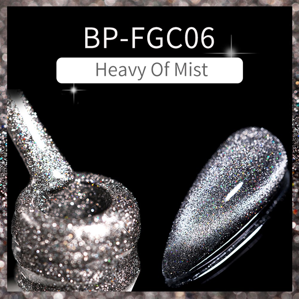 BORN PRETTY REFLECTIVE CAT EYE  (REFLEKTÖRLÜ KEDİ GÖZÜ) PARLAK KALICI OJE 06