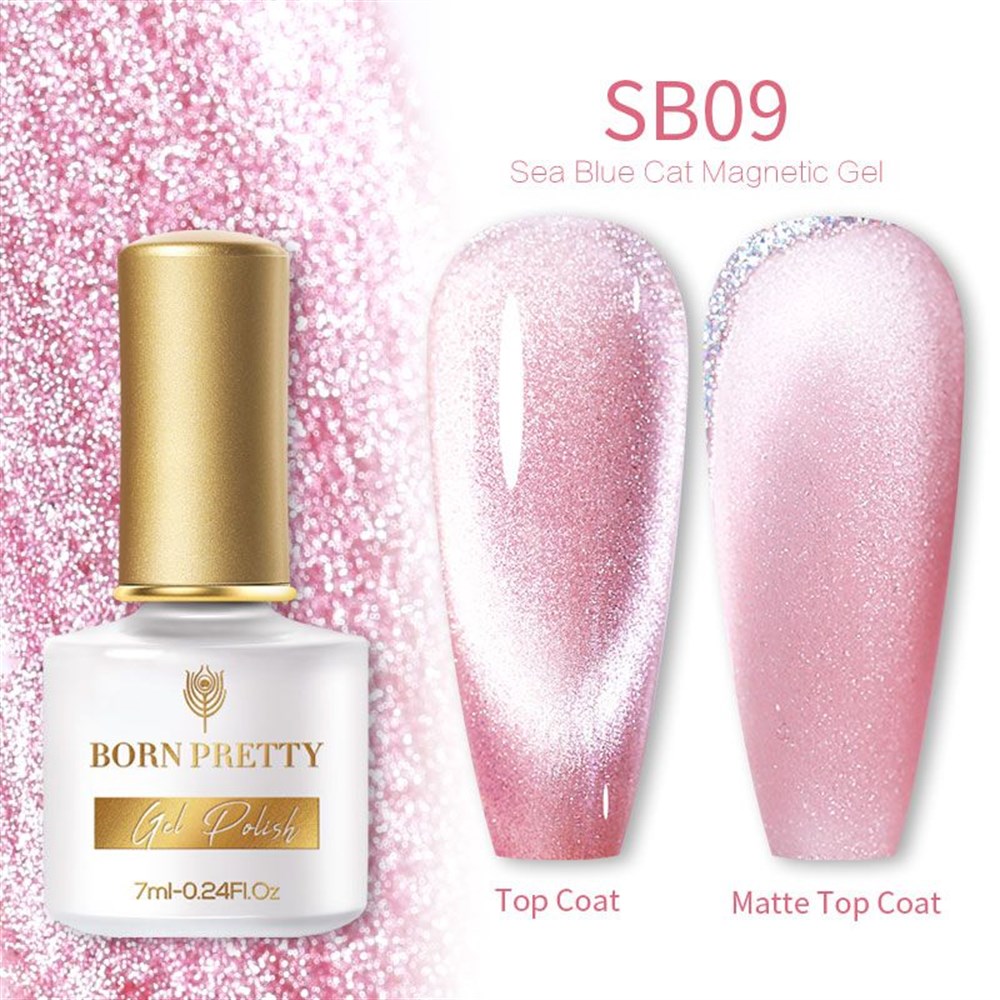 BORN PRETTY SEA BLUE CAT MAGNETIC GEL (KEDİ GÖZÜ KALICI OJE ) SB09