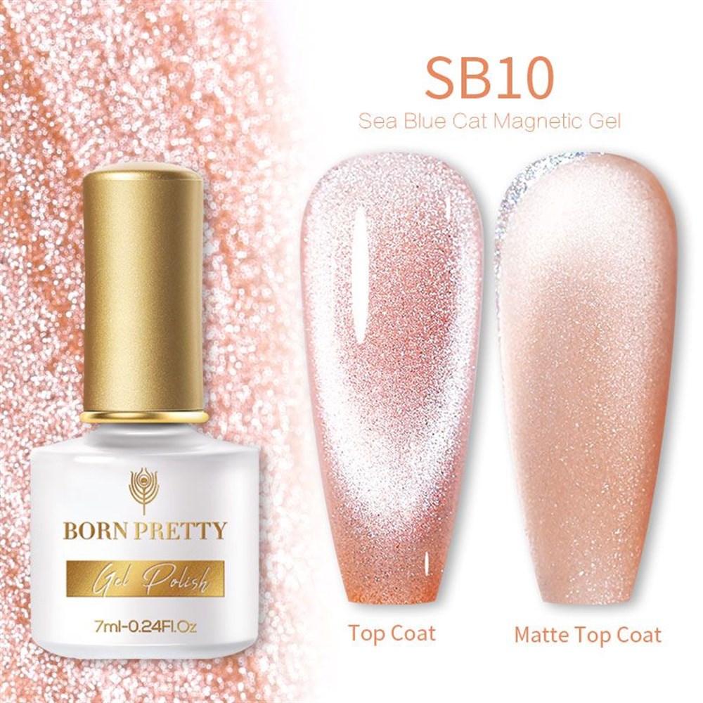 BORN PRETTY SEA BLUE CAT MAGNETIC GEL (KEDİ GÖZÜ KALICI OJE ) SB10