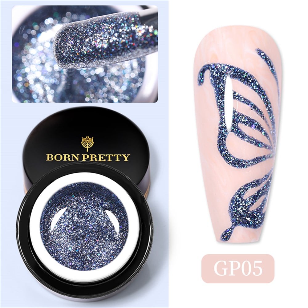 BORN PRETTY SİMLİ PAİNTİNG GEL (SİMLİ ÇİZİM JELİ ) GP05