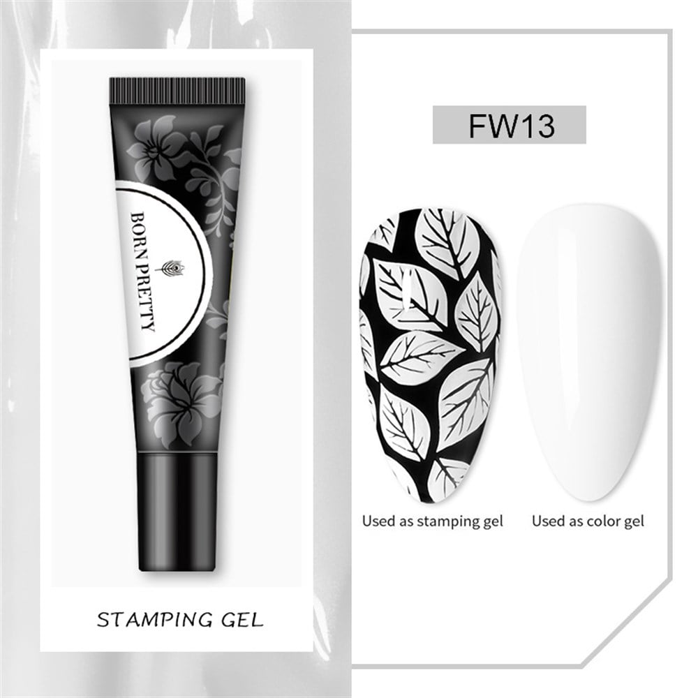 BORN PRETTY STAMPING GEL (STAMPA BASKI JELİ ) 13