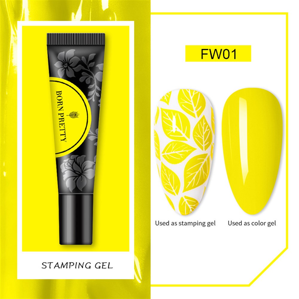 BORN PRETTY STAMPING GEL (STAMPA BASKI JELİ ) 01