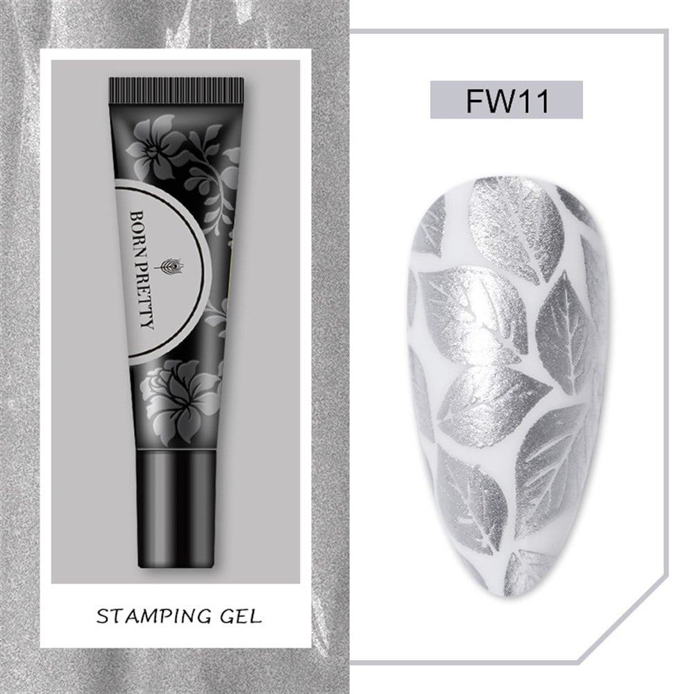 BORN PRETTY STAMPING GEL (STAMPA BASKI JELİ ) 11