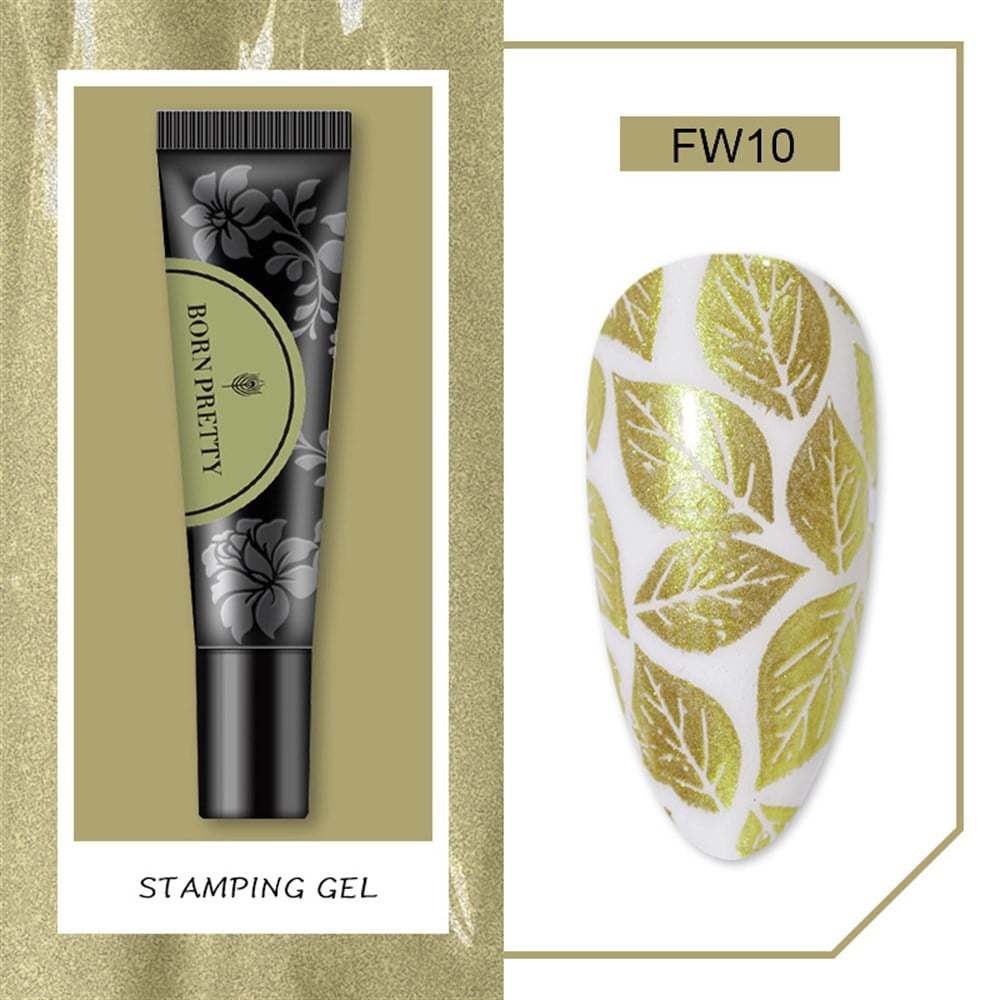 BORN PRETTY STAMPING GEL (STAMPA BASKI JELİ ) 10