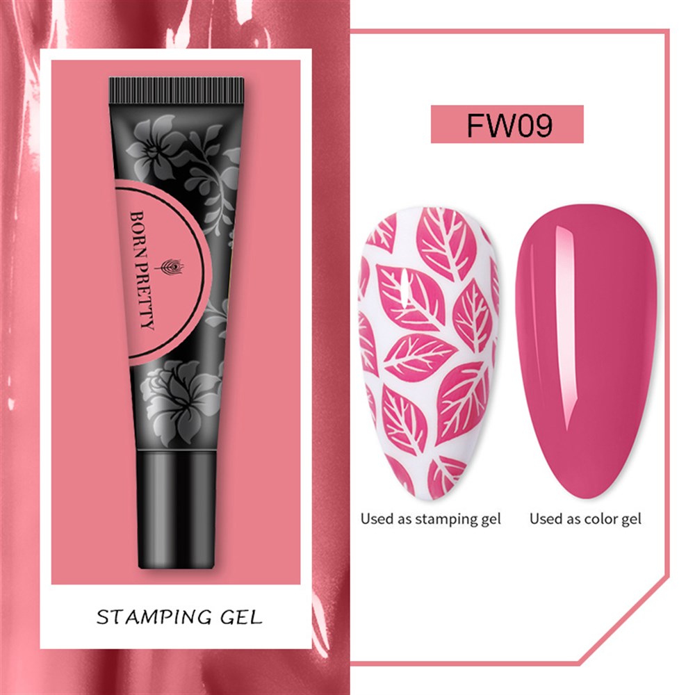 BORN PRETTY STAMPING GEL (STAMPA BASKI JELİ ) 09