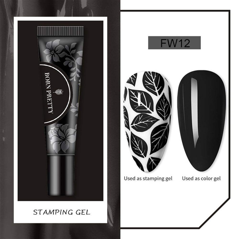 BORN PRETTY STAMPING GEL (STAMPA BASKI JELİ ) 12