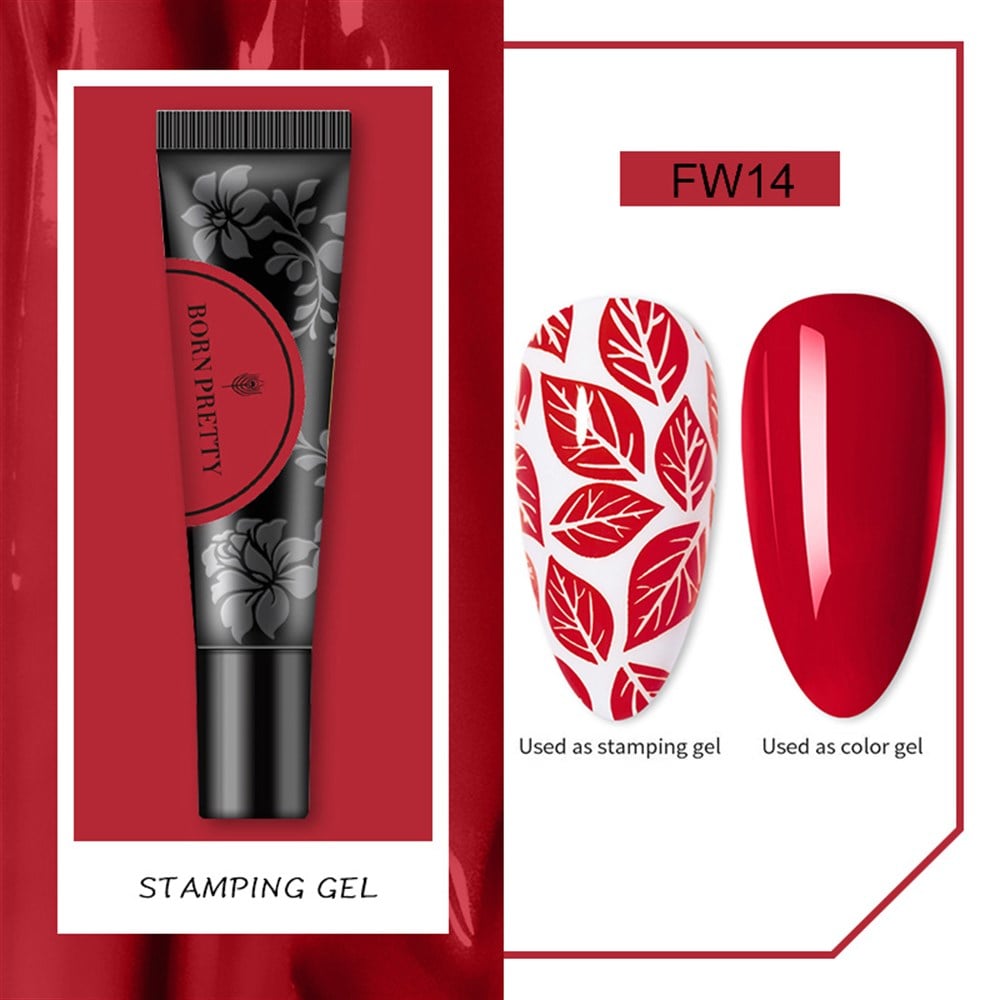 BORN PRETTY STAMPING GEL (STAMPA BASKI JELİ ) 14