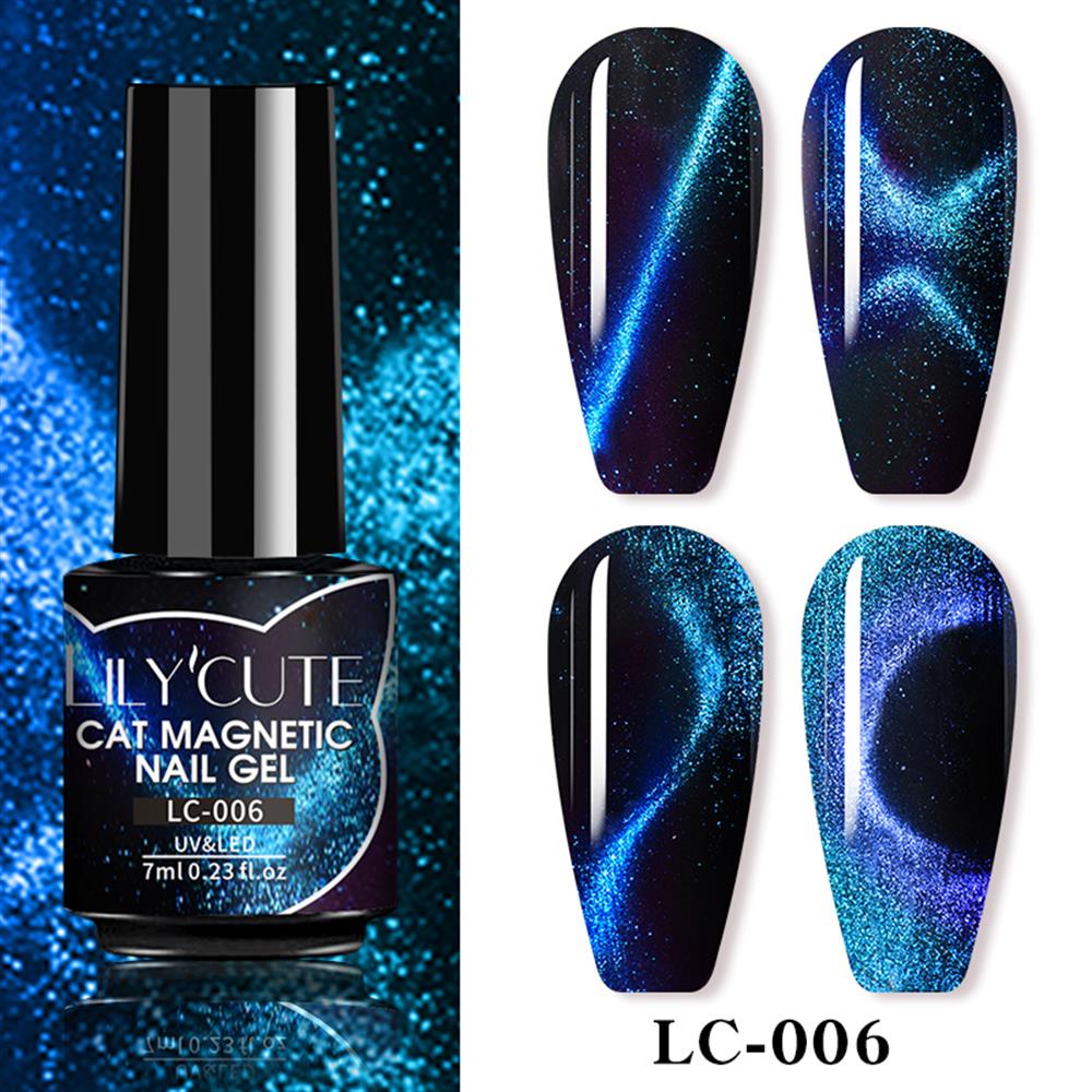 Lily'Cute 7ml Cat Magnetic Uv Nail Gel LC-006