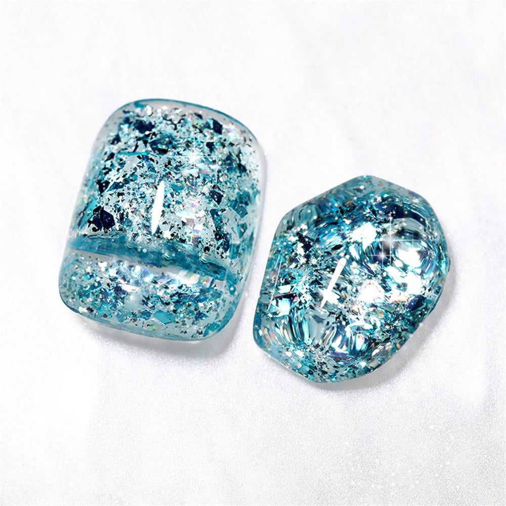 LILY'CUTE 7ML SQUINS  UV GEL ( İRİ PULLU KALICI OJE ) LC-X06