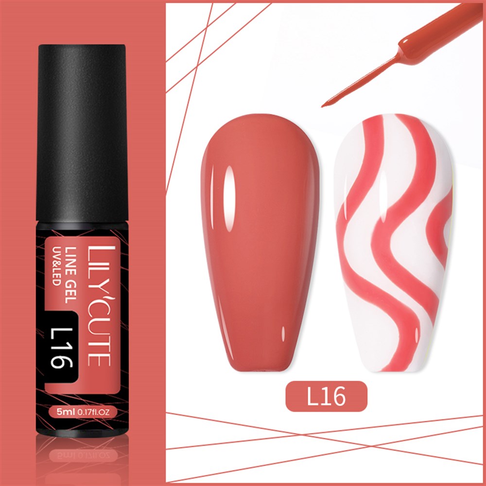 LILY'CUTE İNCE FIRÇA UÇLU PAINTING GEL (ÇİZİM JELİ) L16