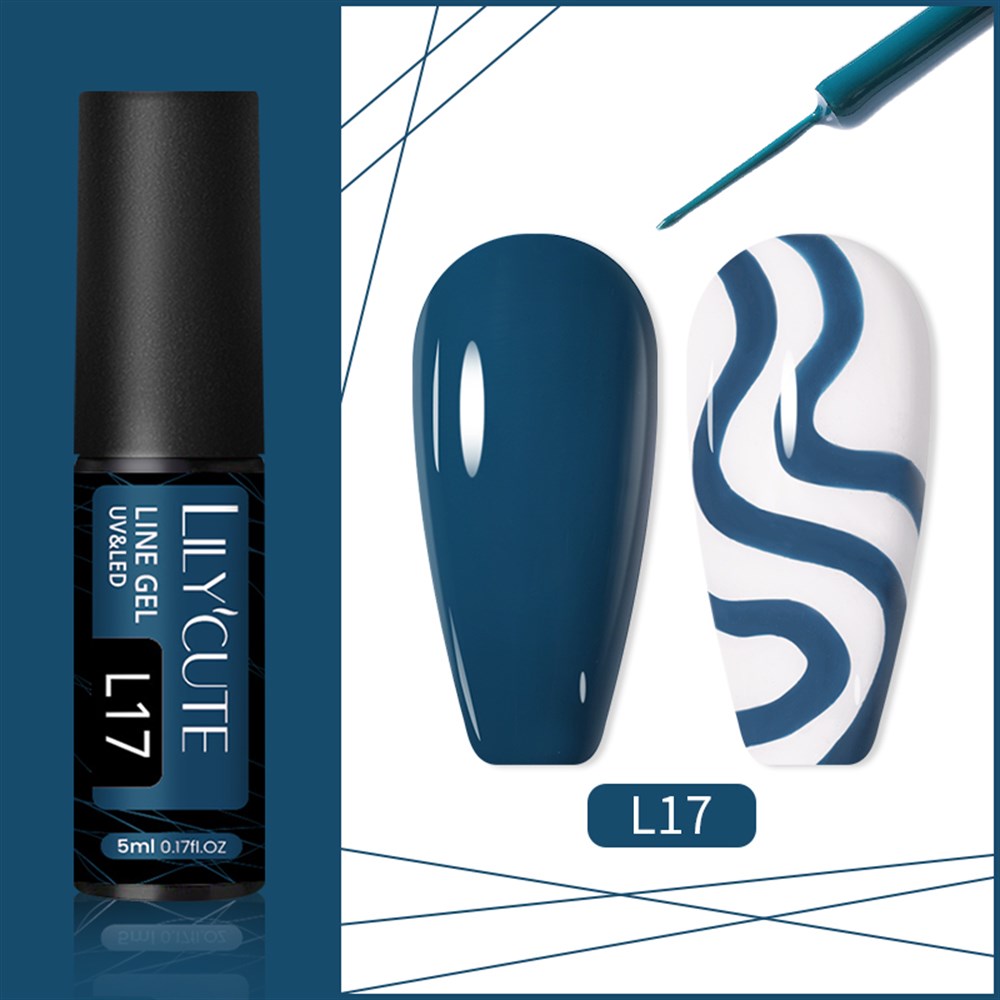 LILY'CUTE İNCE FIRÇA UÇLU PAINTING GEL (ÇİZİM JELİ) L17