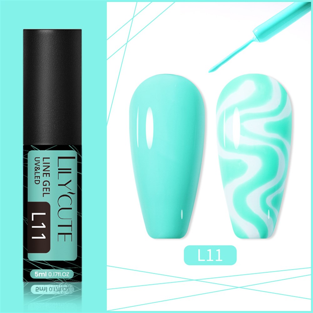 LILY'CUTE İNCE FIRÇA UÇLU PAINTING GEL (ÇİZİM JELİ) L11