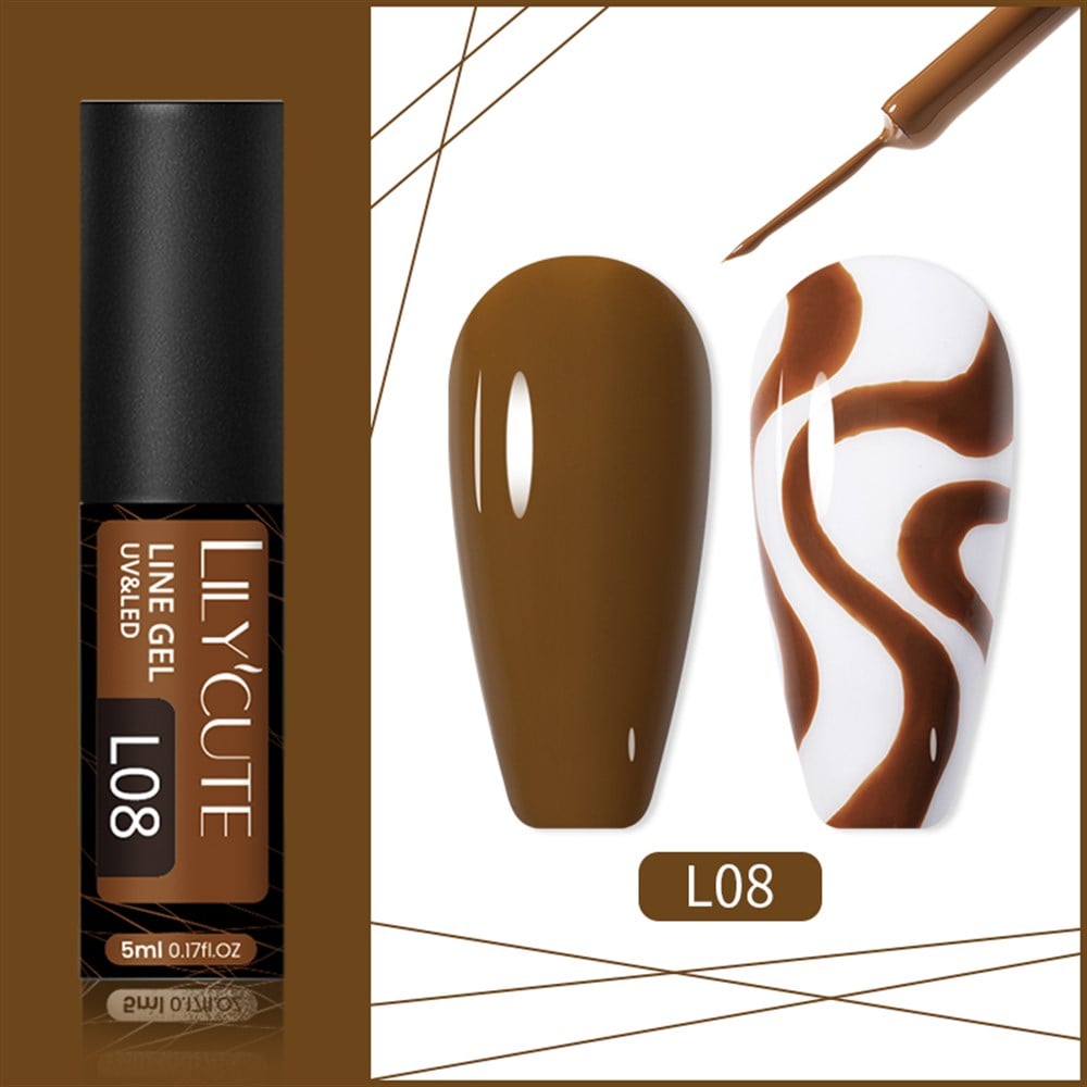 LILY'CUTE İNCE FIRÇA UÇLU PAINTING GEL (ÇİZİM JELİ) L08