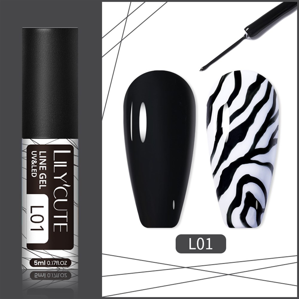 LILY'CUTE İNCE FIRÇA UÇLU PAINTING GEL (ÇİZİM JELİ) L01