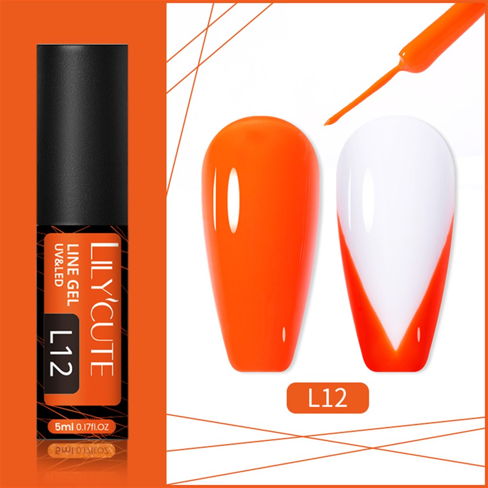 LILY'CUTE İNCE FIRÇA UÇLU PAINTING GEL (ÇİZİM JELİ) L12
