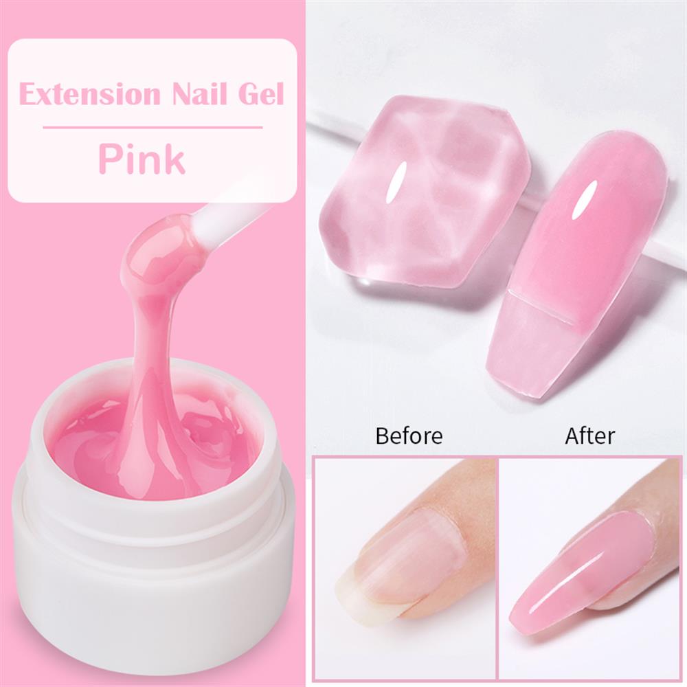 LILY'CUTELILYCUTE 8ml Nail Extension Gel (UZATMA JELİ) PINK (PEMBE)