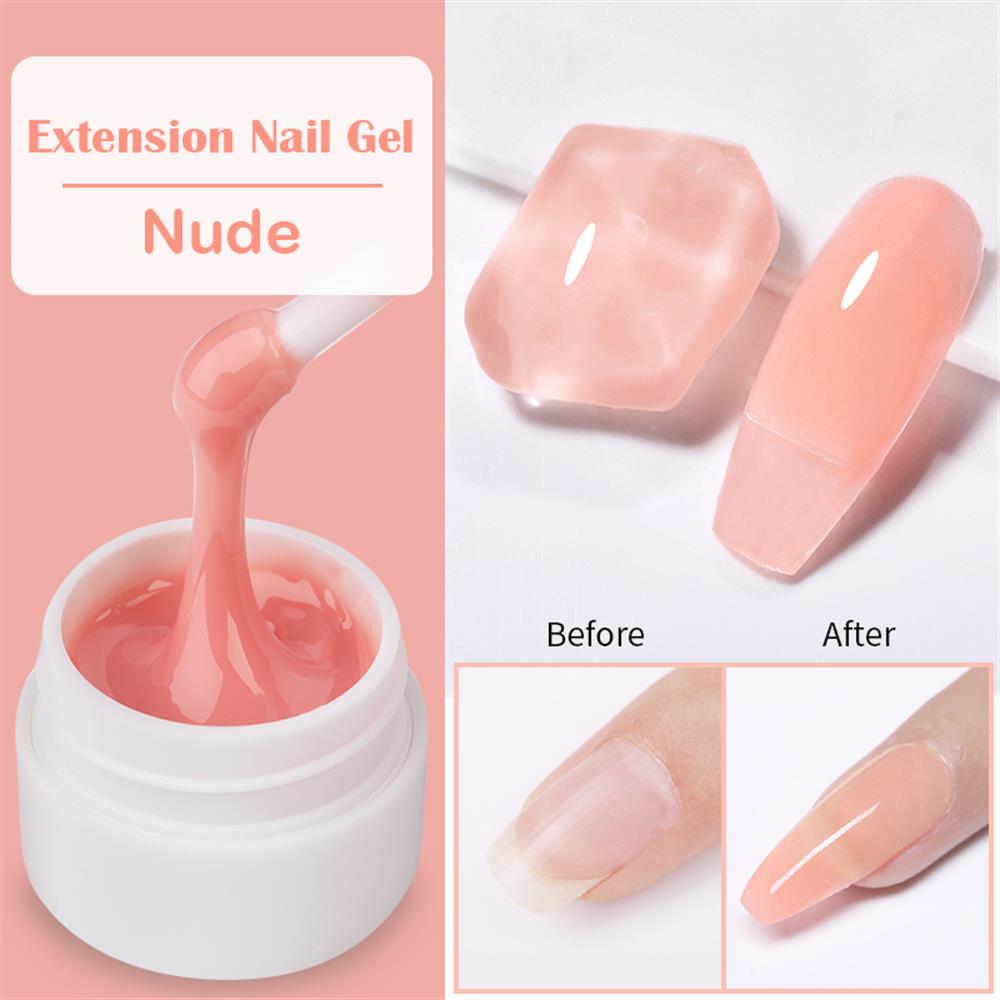 LILY'CUTELILYCUTE 8ml Nail Extension Gel (UZATMA JELİ) NUDE 