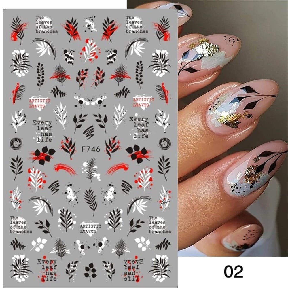 NAIL STICKERF746