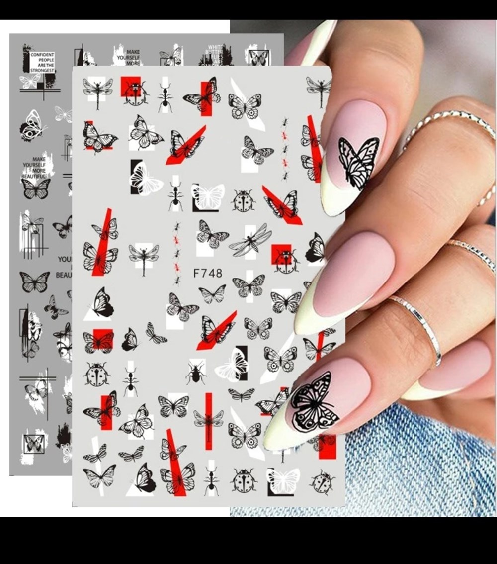 NAIL STICKERF748