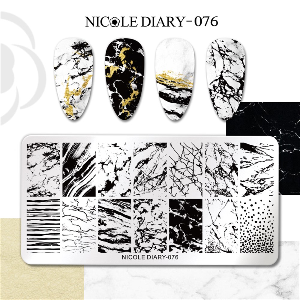 NICOLE DIARY BASKI DESEN PLAKASI 076