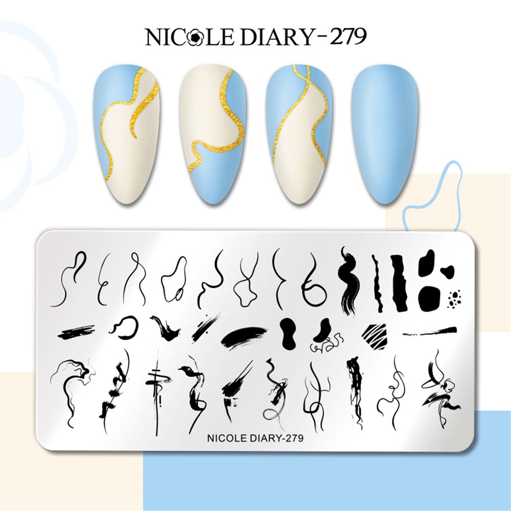 NICOLE DIARY BASKI DESEN PLAKASI 279