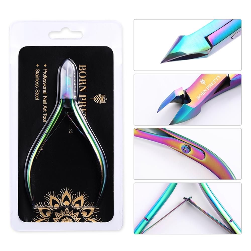 OJE DEPOSU BORN PRETTY RAINBOW SERİSİ PROFESYONEL TIRNAK PENSİ