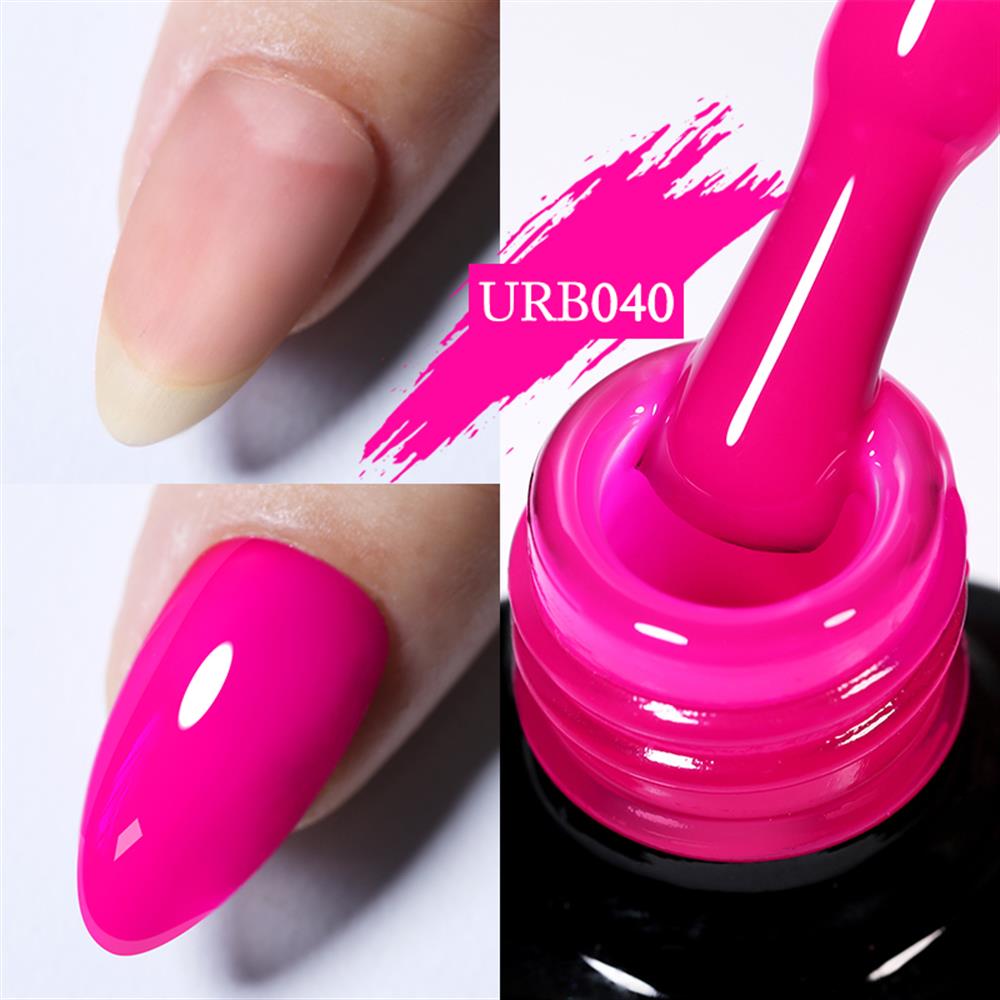 UR SUGAR 7ml Neon Rubber Base Coat Uv Gel URB040