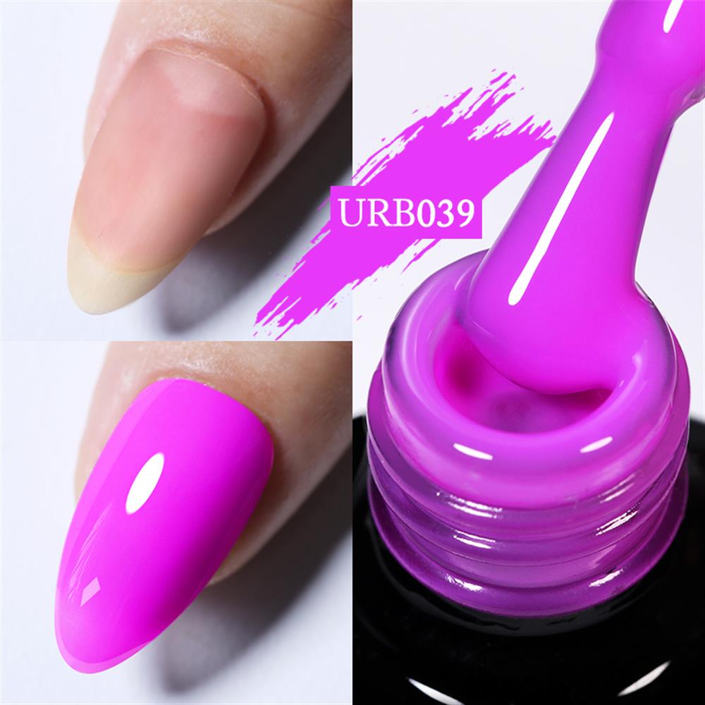 UR SUGAR 7ml Neon Rubber Base Coat Uv Gel URB039