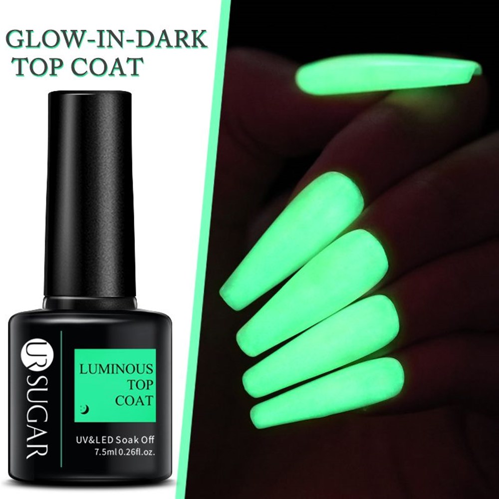 UR SUGAR LUMINOUS 7ml GLOW-IN-DARK ( KARANLIKTA PARLAYAN TOP COAT)