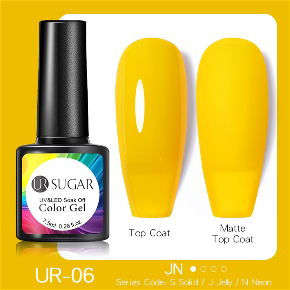 UR SUGAR Neon (Floresan)Oje Karanlıkta Parlayan Kalıcı Oje 06