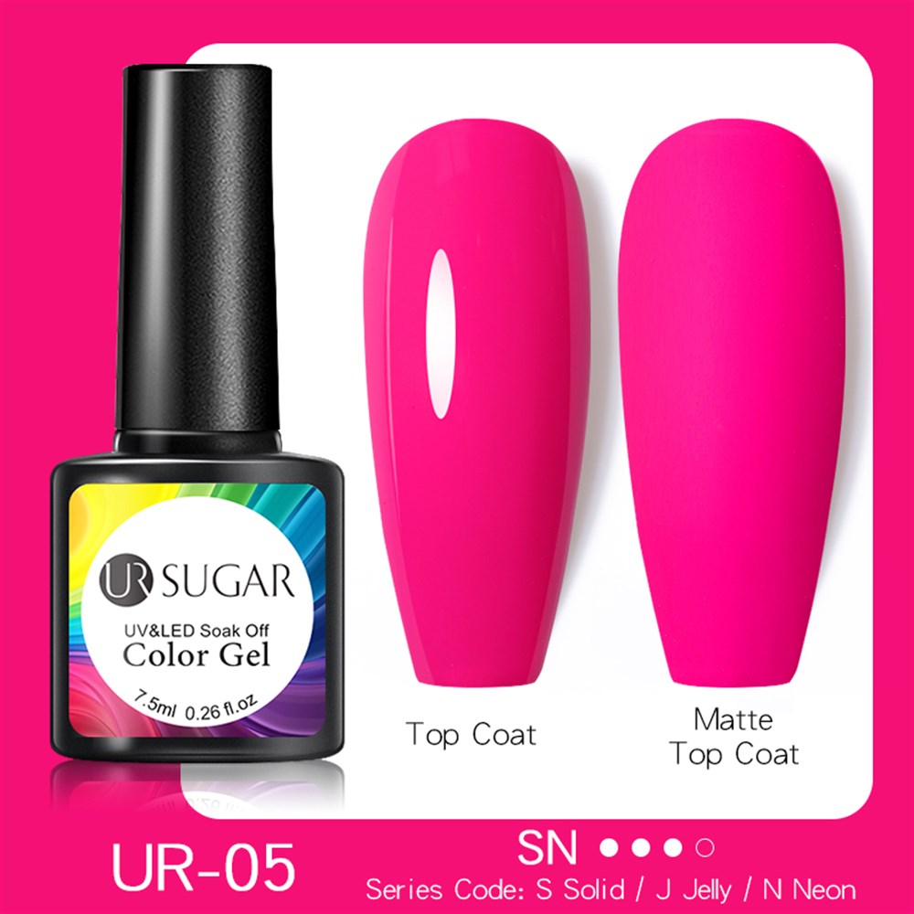 UR SUGAR Neon (Floresan)Oje Karanlıkta Parlayan Kalıcı Oje 05