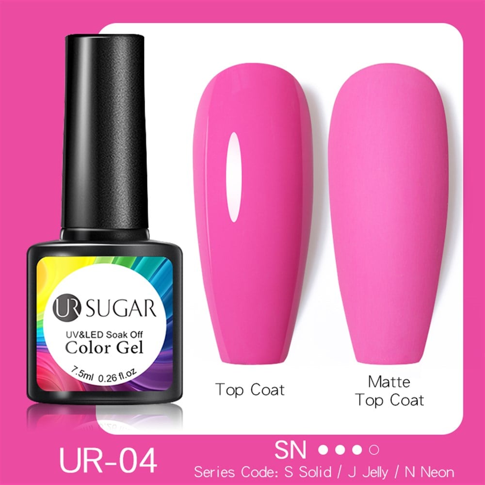 UR SUGAR Neon (Floresan)Oje Karanlıkta Parlayan Kalıcı Oje 04