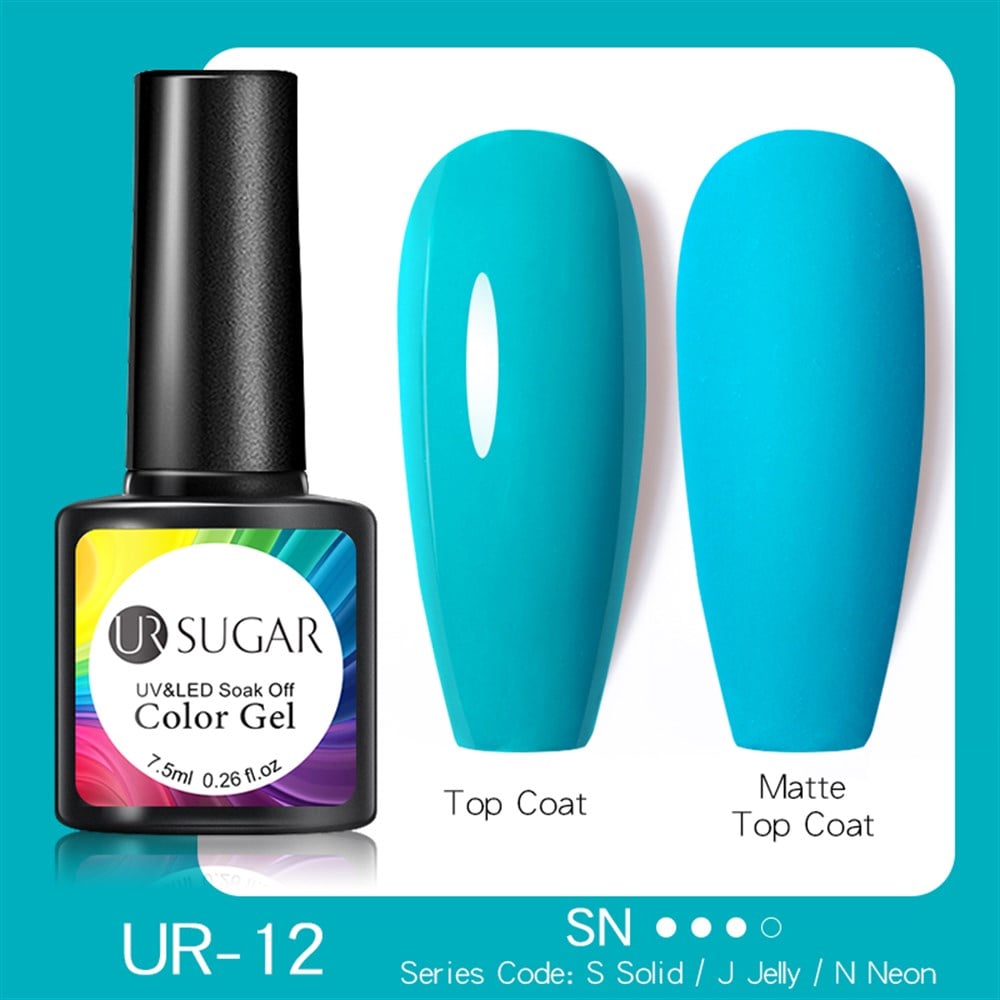 UR SUGAR Neon (Floresan)Oje Karanlıkta Parlayan Kalıcı Oje 12