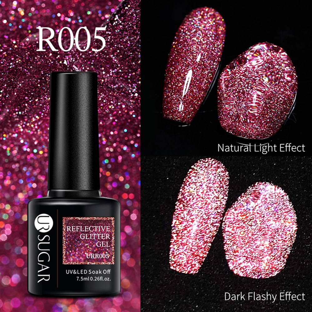 UR SUGAR REFLECTIVE ( REFLEKTÖRLÜ) FLASH GEL KALICI OJE  R005