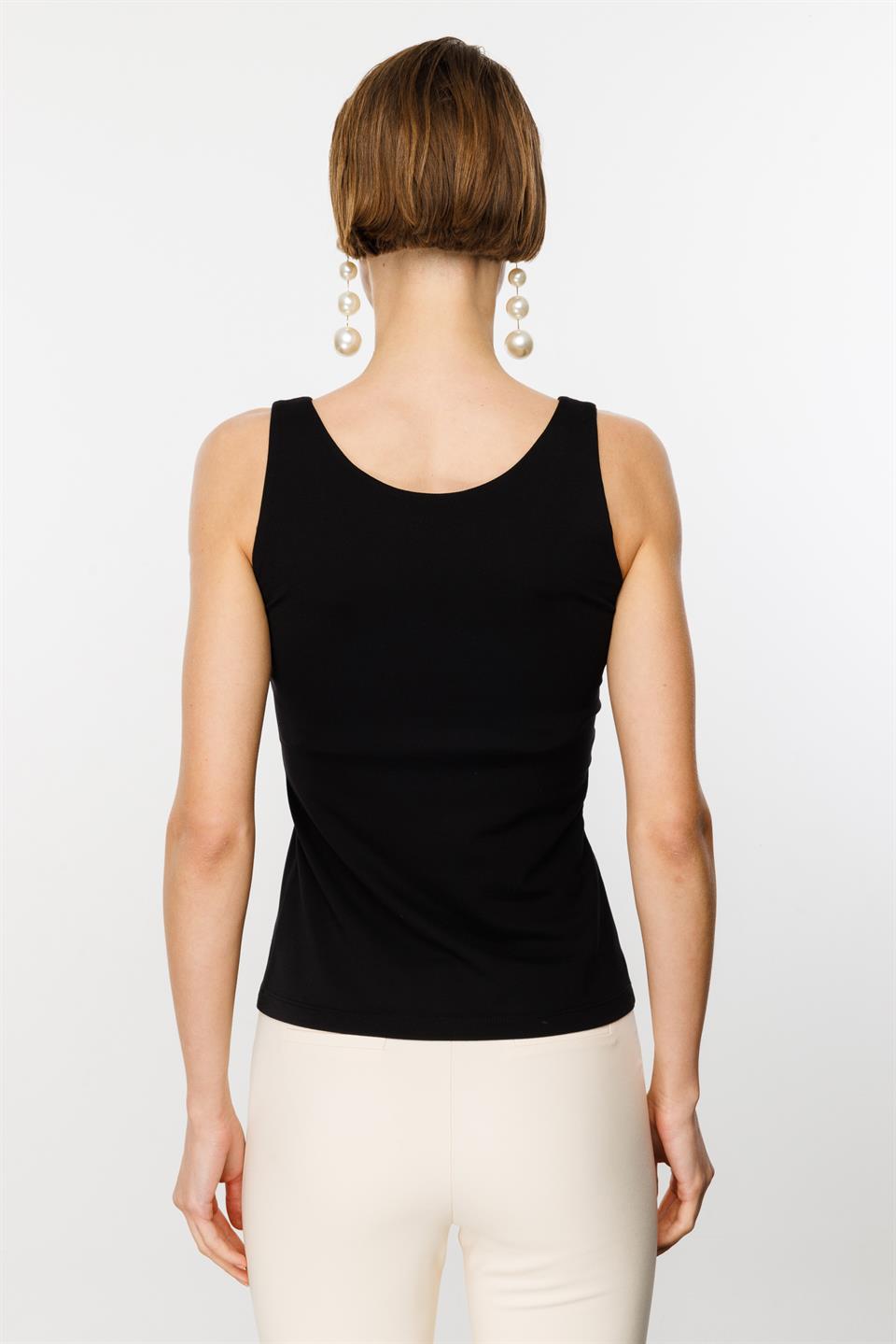 Strappy Undershirt BLACK