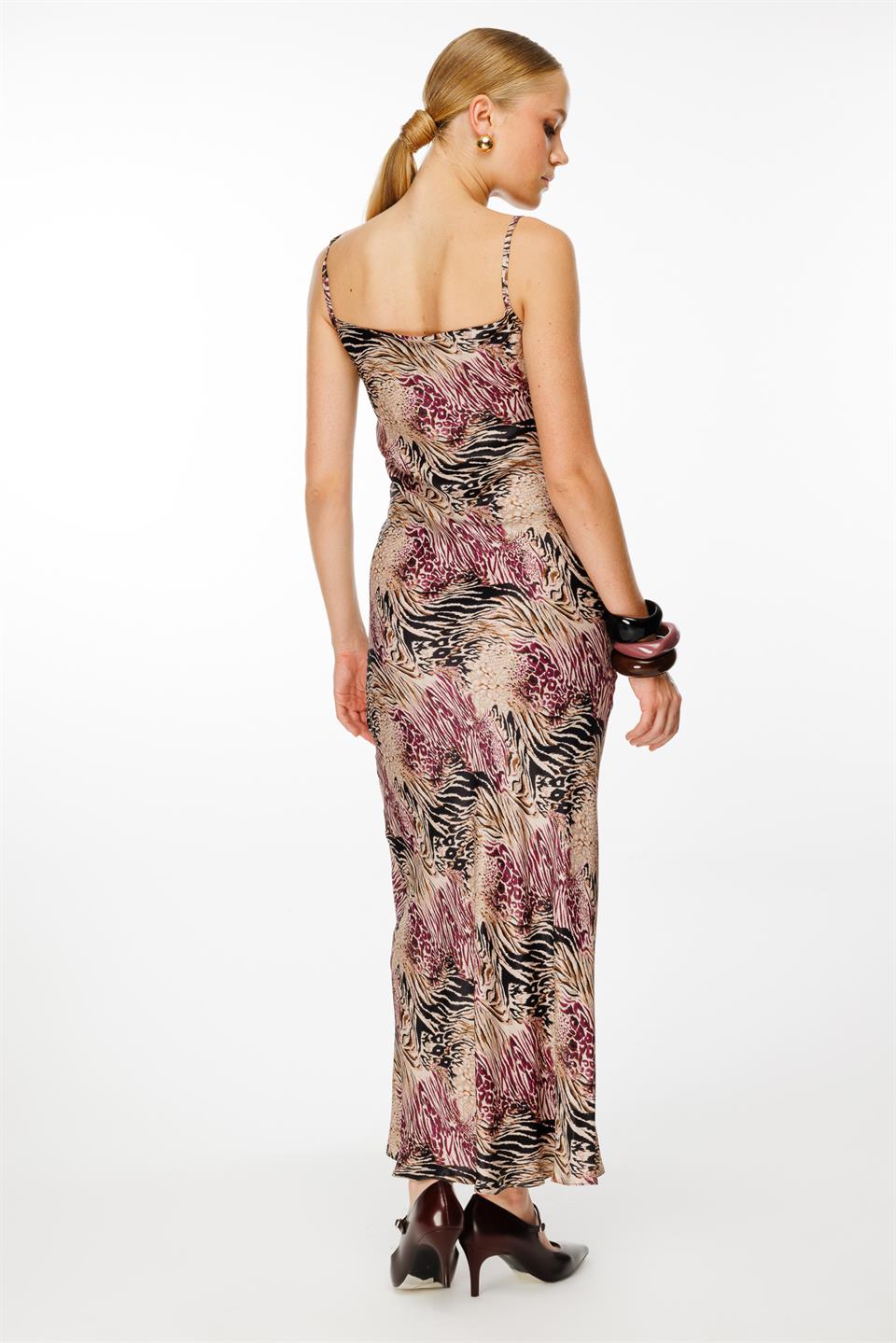 PURPLE Dress with Straps