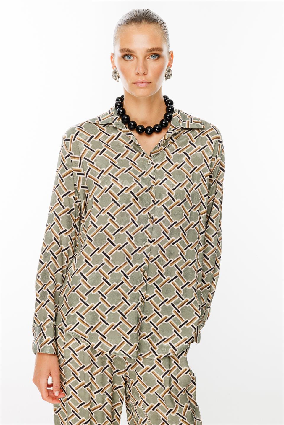 Gömlek Pantolon 2li Takım DESENLİ