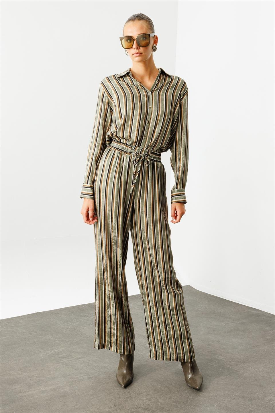 Gömlek Pantolon 2li Takım YEŞİL