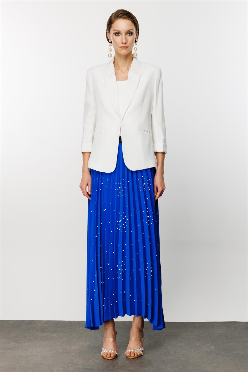 Pearl Crepe Soley Skirt 