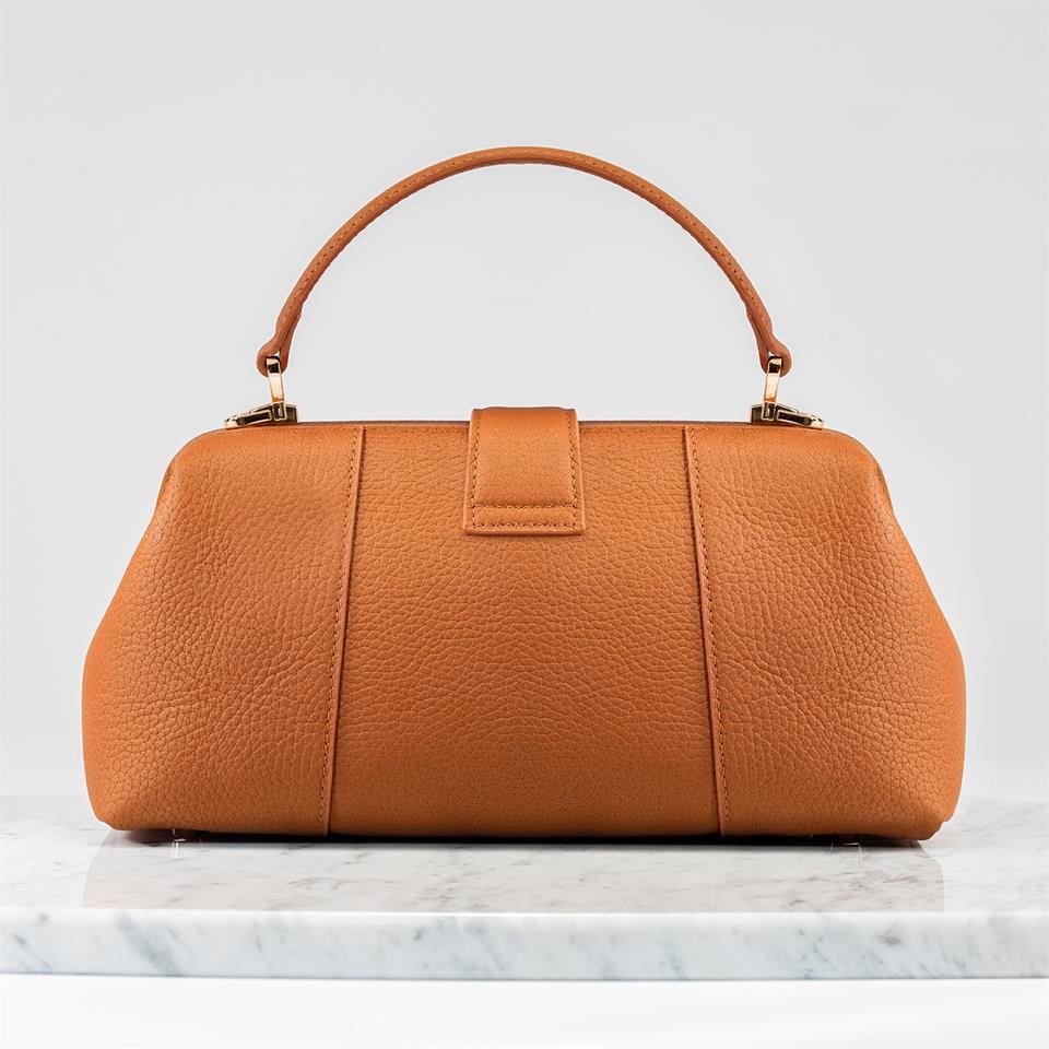 Brown Genuine Leather Womens Bag