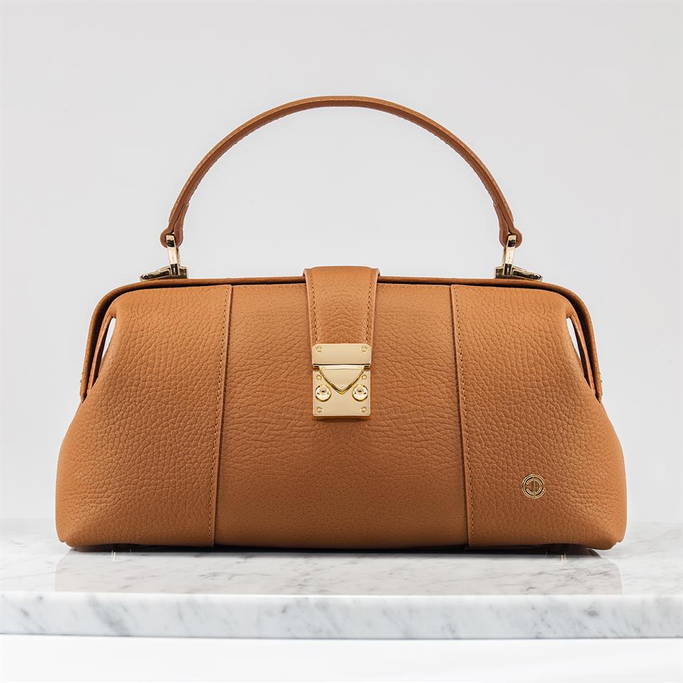 Brown Genuine Leather Womens Bag