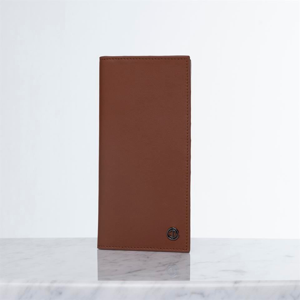 Brown Genuine Leather Womens Wallet