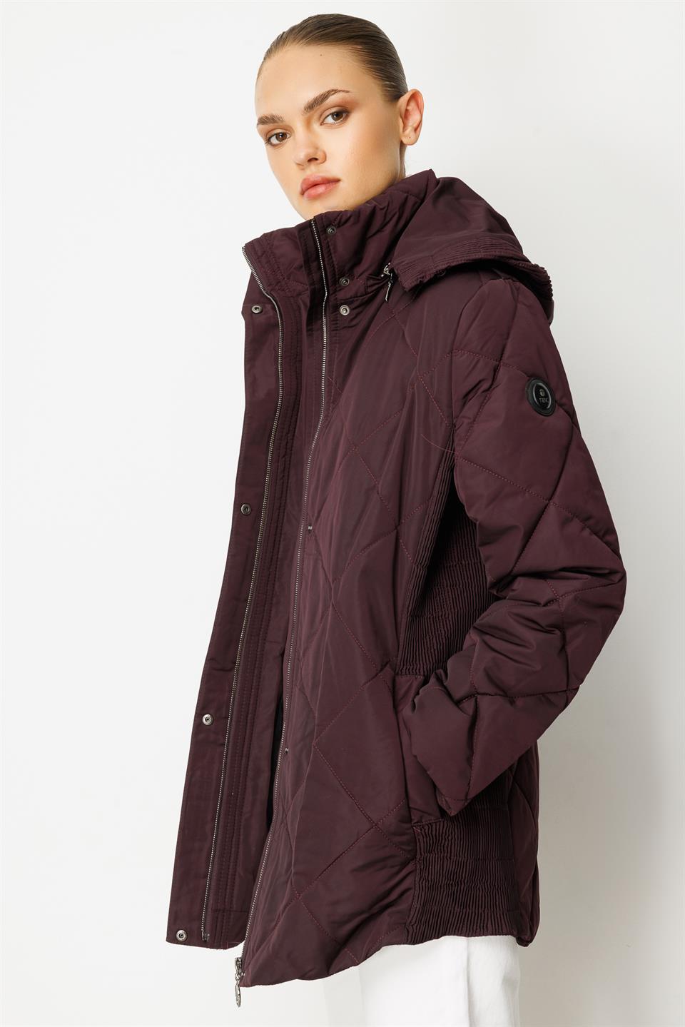 Kapişonlu Şişme Mont MÜRDÜM