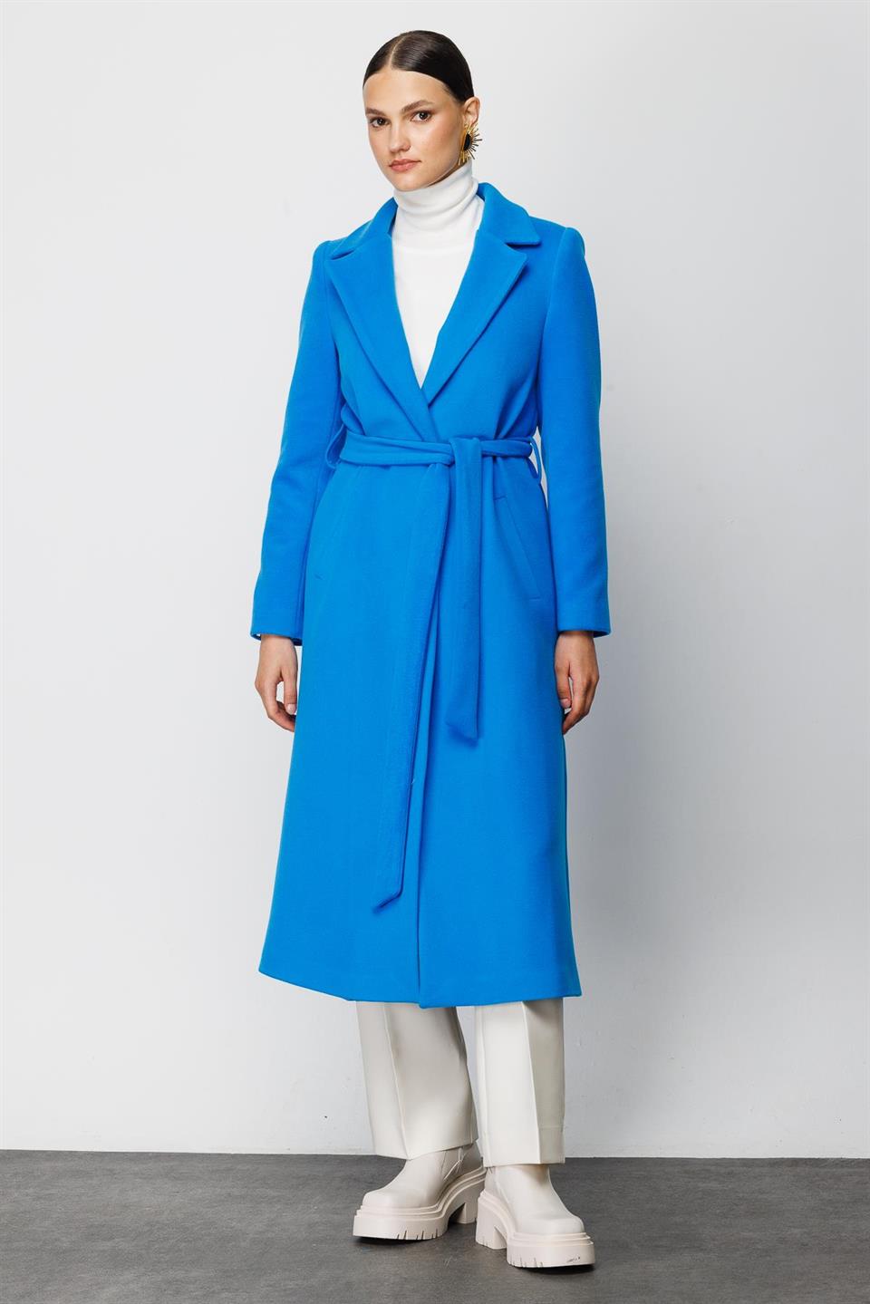 Stamp Coat TURQUOISE