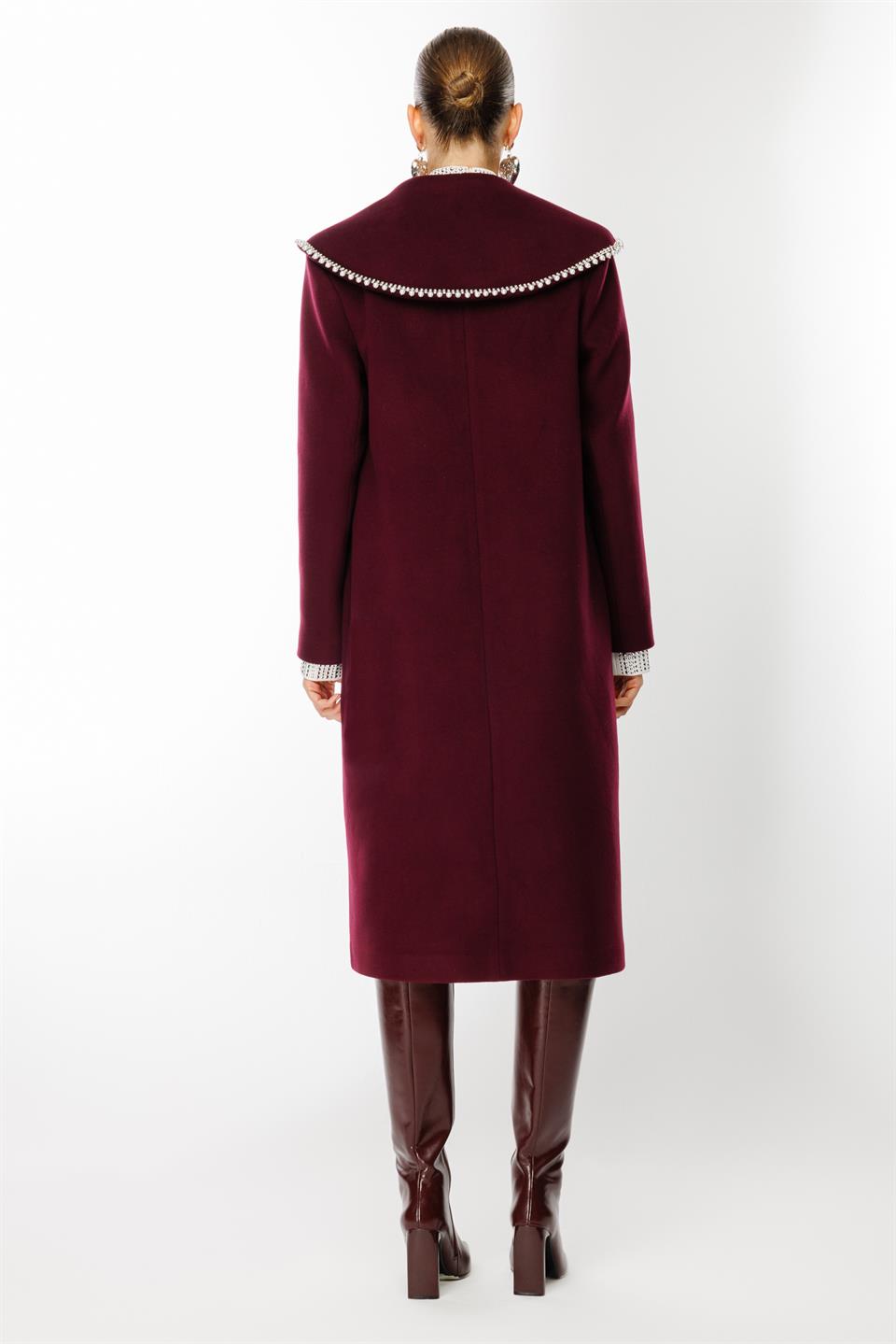 Kaşe Taş Şeritli Kaban MÜRDÜM