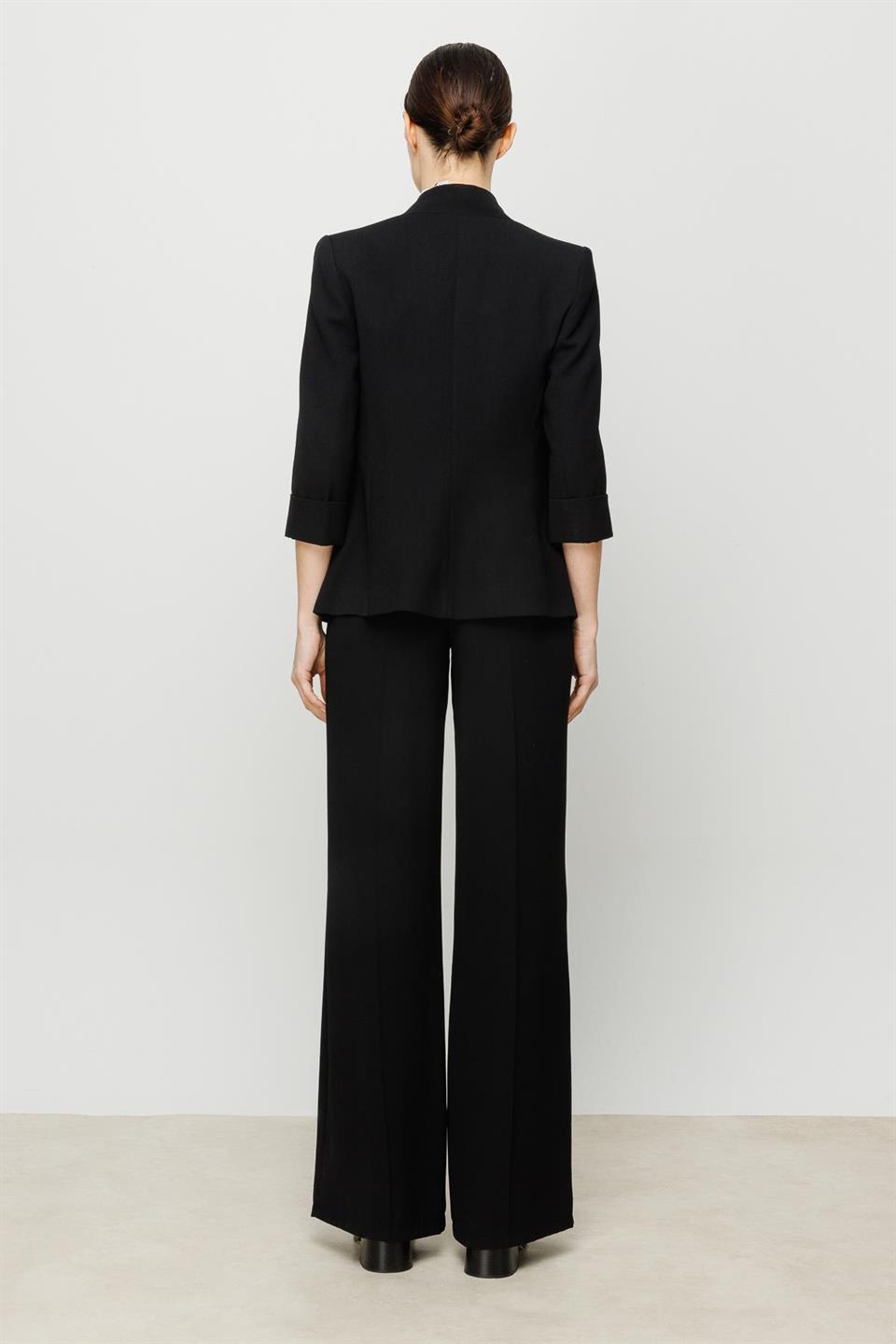 Kedi Aksesuarlı Ceket SİYAH