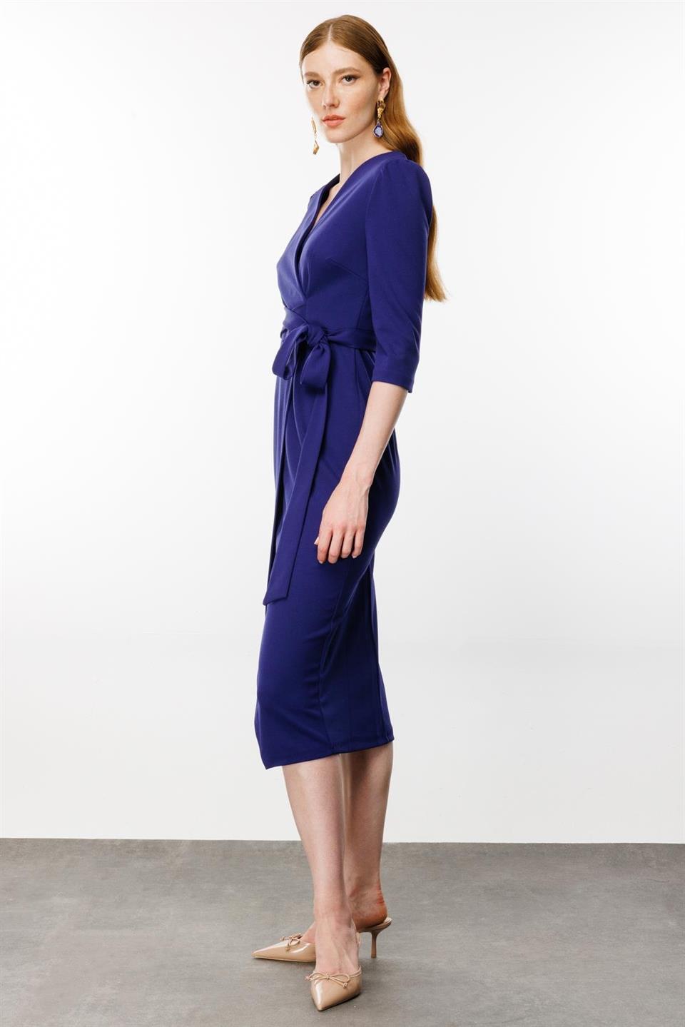 Kruvaze Elbise ÇİVİT