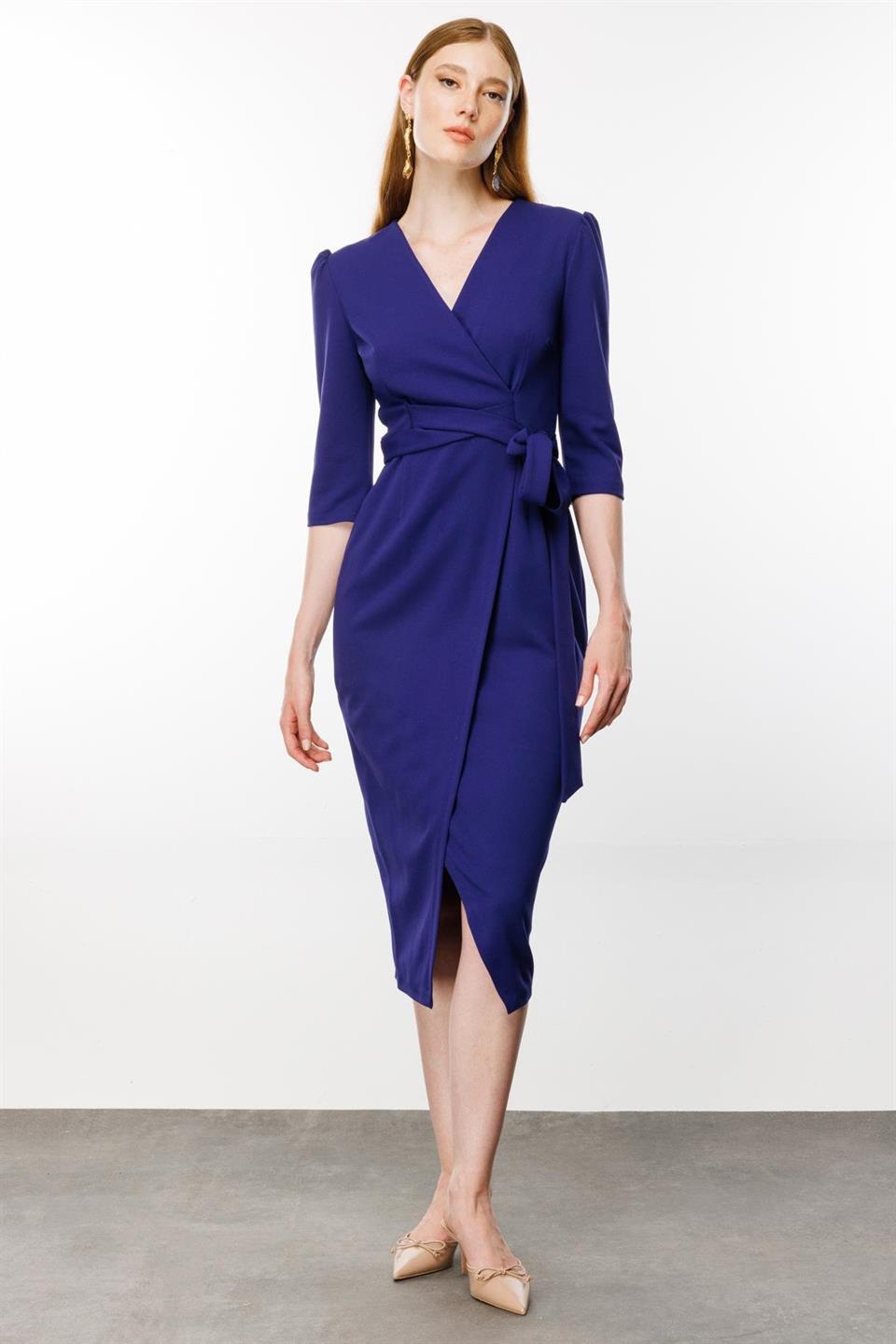 Kruvaze Elbise ÇİVİT