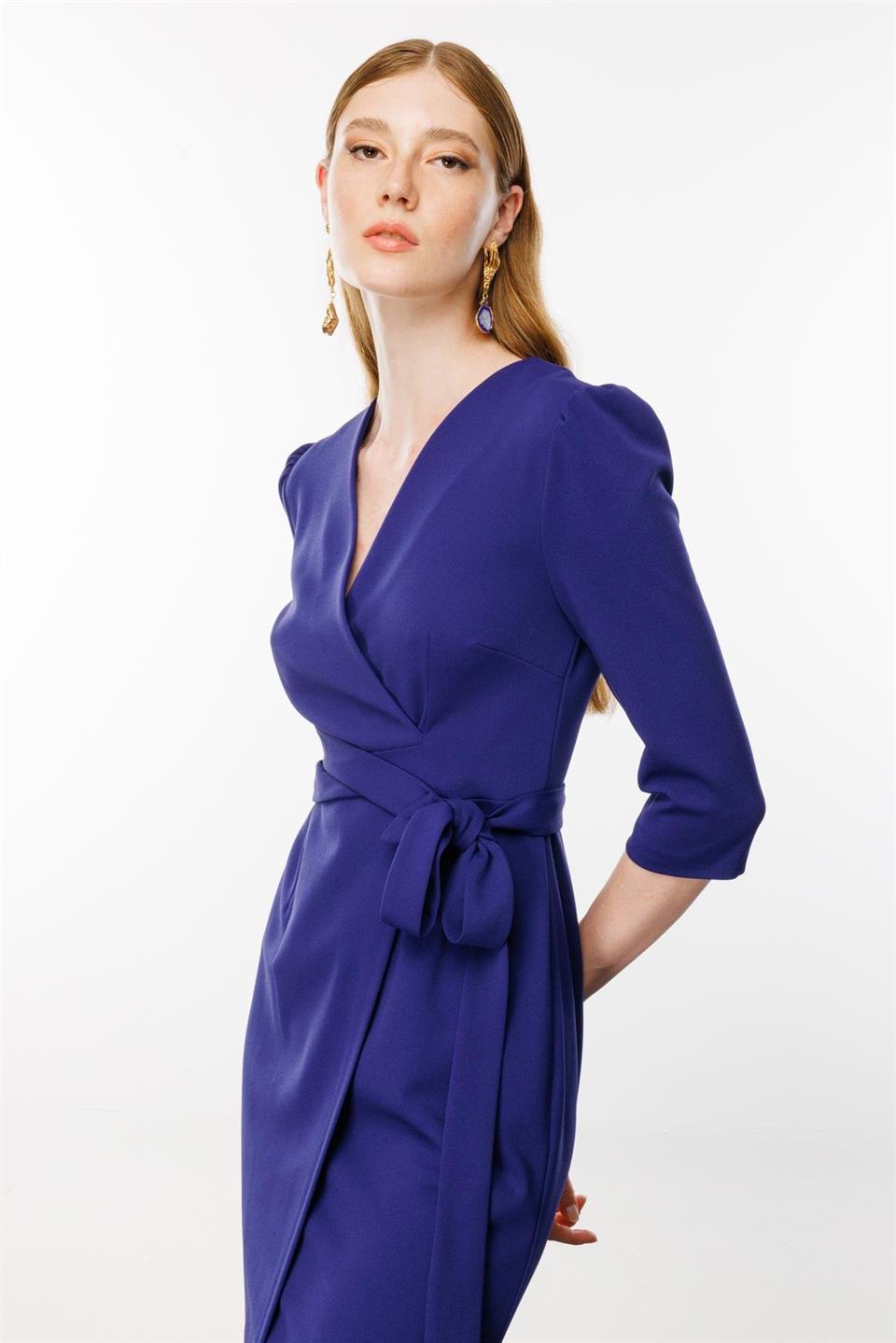 Kruvaze Elbise ÇİVİT