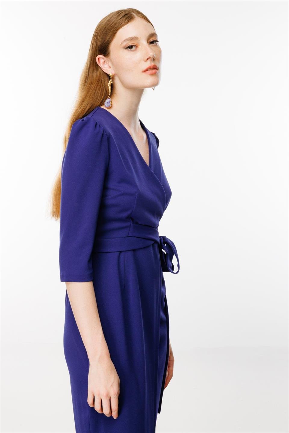 Kruvaze Elbise ÇİVİT